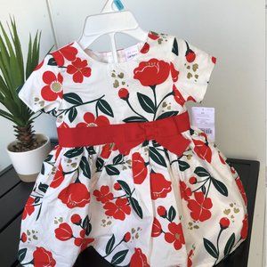 Carters Floral Dress 6M *NWT